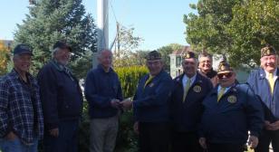 Fort Bridger (Wyo.) Post 36 presentation to homeless veterans