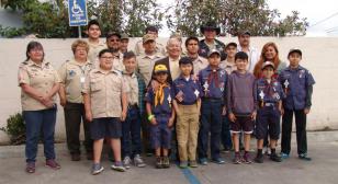 Major general inspires youth