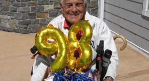 A 98th birthday surprise