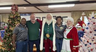 Breakfast with Santa as part of holiday Adopt a Vet program for 9th year