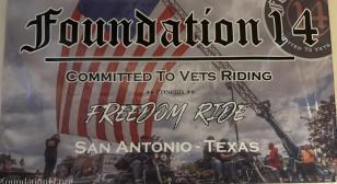 American Legion Riders Chapter 593 (Converse, Texas) supports Foundation 14
