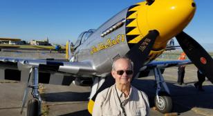 Veterans attend the National WWII Land, Sea, and Air Expo