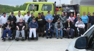 Local fire company supports veterans