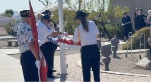 Honoring the selected Veteran of the Month 