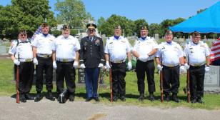 The Veterans Honor Guard dedicates itself to service