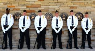 American Legion Post 209 honor guard - Memorial Day Ceremony 2022