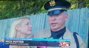 Post 166 (Goose Creek, S.C.) Honor Guard Person of the Year named