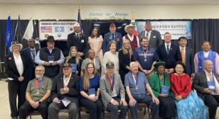Ambassador for Peace Medal presented to veterans of the Korean War