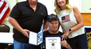 Kenneth R. Mabres awarded Ambassador for Peace medal
