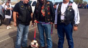 Legion Riders Post 7 Tucson at Iwo Jima 70th Anniversary in Sacaton