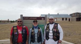 AL Riders of Post 15 visit historic Fort Laramie 
