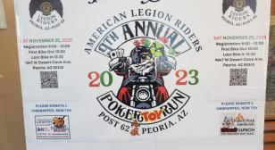 John J. Morris Post 62 Riders kick off Christmas toy drive
