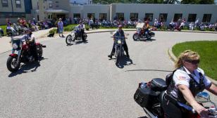 Winona (Minnesota) Legion Riders participate in parade