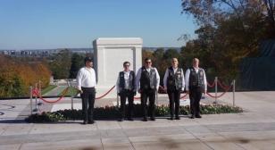 Visit to Tomb of the Unknown Soldier, Arlington Cemetery
