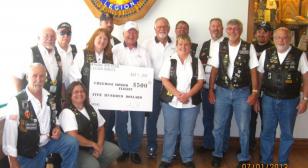 Minnesota Riders donate to Honor Flight 