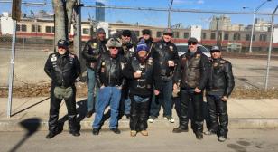 Massachusetts American Legion Riders in Boston St. Patrick's Day Parade