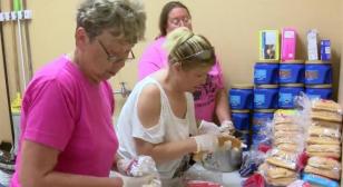 WV American Legion Riders Chapter 14, veterans organization provide meals to homeless residents