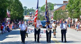 A Great Day for NE Post 63o to lead a great parade