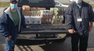 Dover (Tenn.) Post 72 partners with local grocer and auto dealer to assist local food pantry