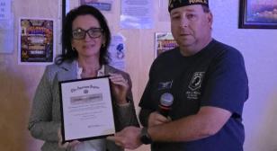John J. Morris Post 62 honors 'Husband & Wife Law Team'
