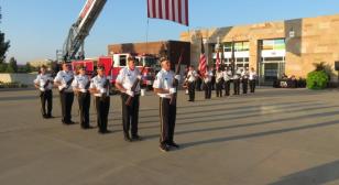 NE Post 630 assists with 9/11 Memorial Stair Climb