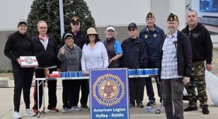 Post 21 Legion Family supports All Abilities 5K with water stop and encouragement