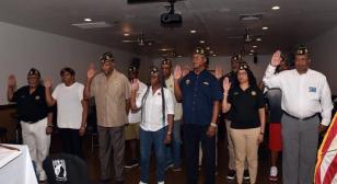 Fred Brock Post 828 Joint Installations of Officers ceremony