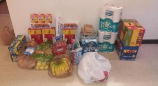 Post 38, South Korea, provides care goods to servicemembers being quarantined