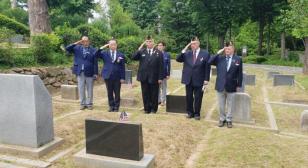 Memorial Day Ceremony at Yanghwajin Foreign Cemetery, Mapo Ward, Seoul, South Korea