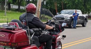 Legion Riders pay tribute