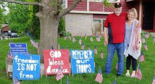 Daniel R. Olsen Post 594 member embodies the American spirit