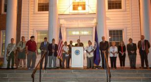 POW/MIA ceremony in Babylon, N.Y.