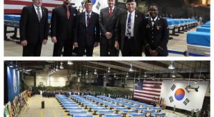  Departure ceremony on Osan Air Force Base