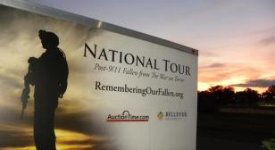 Fallen Tribute Towers exhibit hosted by Cherry Hill post