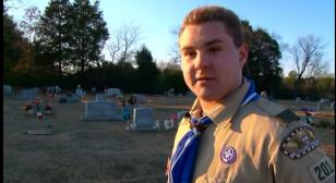 Eagle Scout identifies all veterans' gravesites within his community