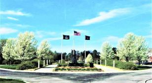 V-5/V-12 World War II Navy Memorial on Doane University campus