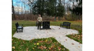 Eagle Scout Gold Star Families Memorial dedication