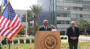 POW/MIA Table dedication at New Orleans VA Hospital