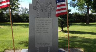 Memorial to the veterans