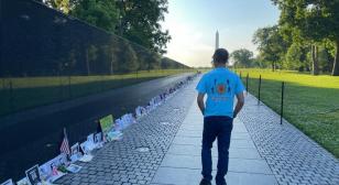 Maryland American Legion Family - washing of Vietnam War Memorial