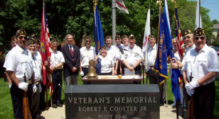 Illinois post commemorates Memorial Day