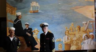 Paintings honor veterans at Minnesota cemetery