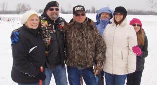 Legion Riders help remove wreaths from Great Lakes National Cemetery