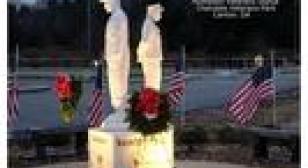 Candlelight vigil held at nation's only homeless veteran memorial
