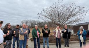 Candlelight vigil shines light on homeless veterans on winter solstice