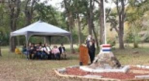Vietnam memorial vault lowered