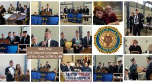 5th District (Ohio) Legionnaire of the Year 2018-2019 