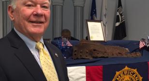 Post 71 receives treasured artifact