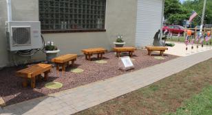 Eagle Scout project - Remembrance Garden, Post 933