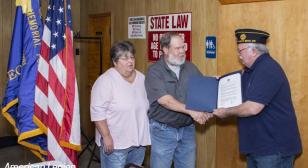 American Legion Post 558 of Malta Bend honors World War II veteran brothers